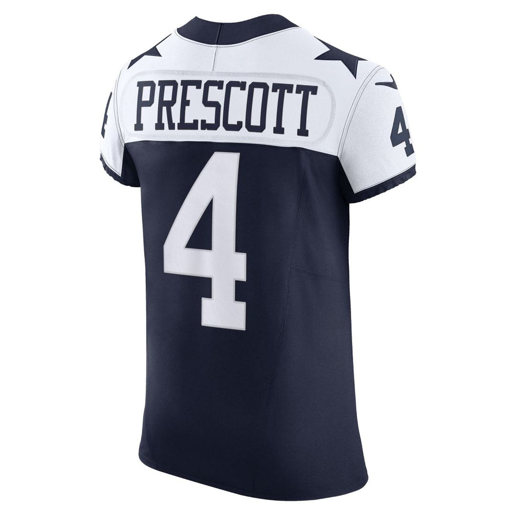 Men's Dallas Cowboys Dak Prescott Navy Alternate Vapor F.U.S.E. Elite Jersey