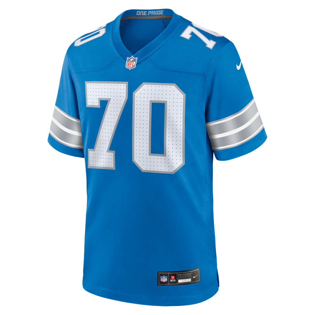 Men's Detroit Lions Juice Scruggs Blue Team