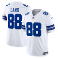 Men's Dallas Cowboys CeeDee Lamb White Vapor F.U.S.E. Stitched
