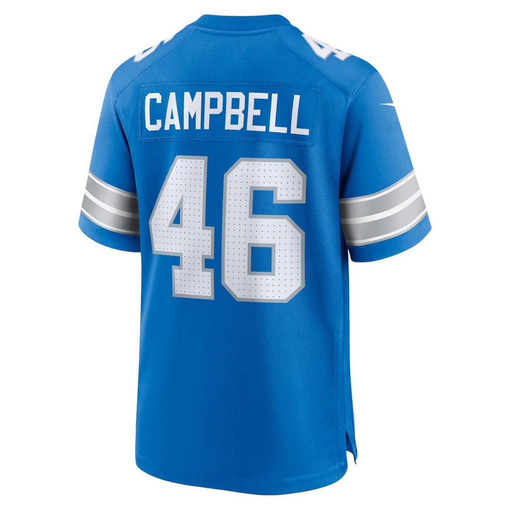 Men's Detroit Lions Jack Campbell White White