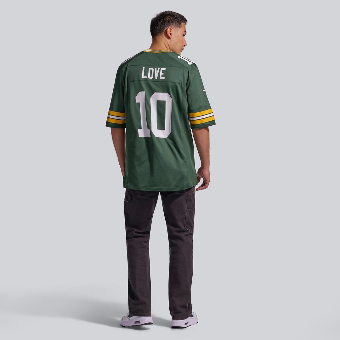 Men's Green Bay Packers Love White Jersey