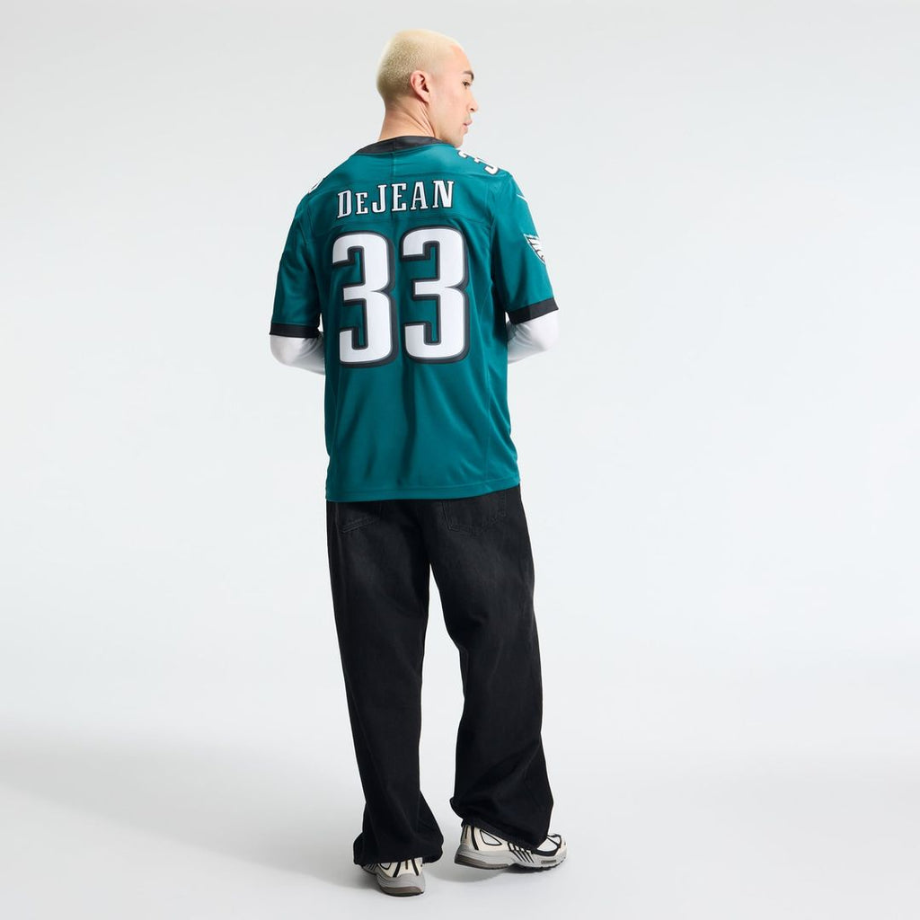 Men's Philadelphia Eagles Cooper DeJean Kelly Green Alternate Vapor F.U.S.E. Stitched