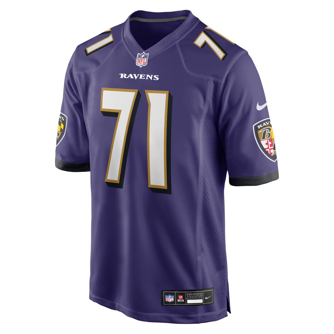 Men's Baltimore Ravens Carson Vinson Purple Team