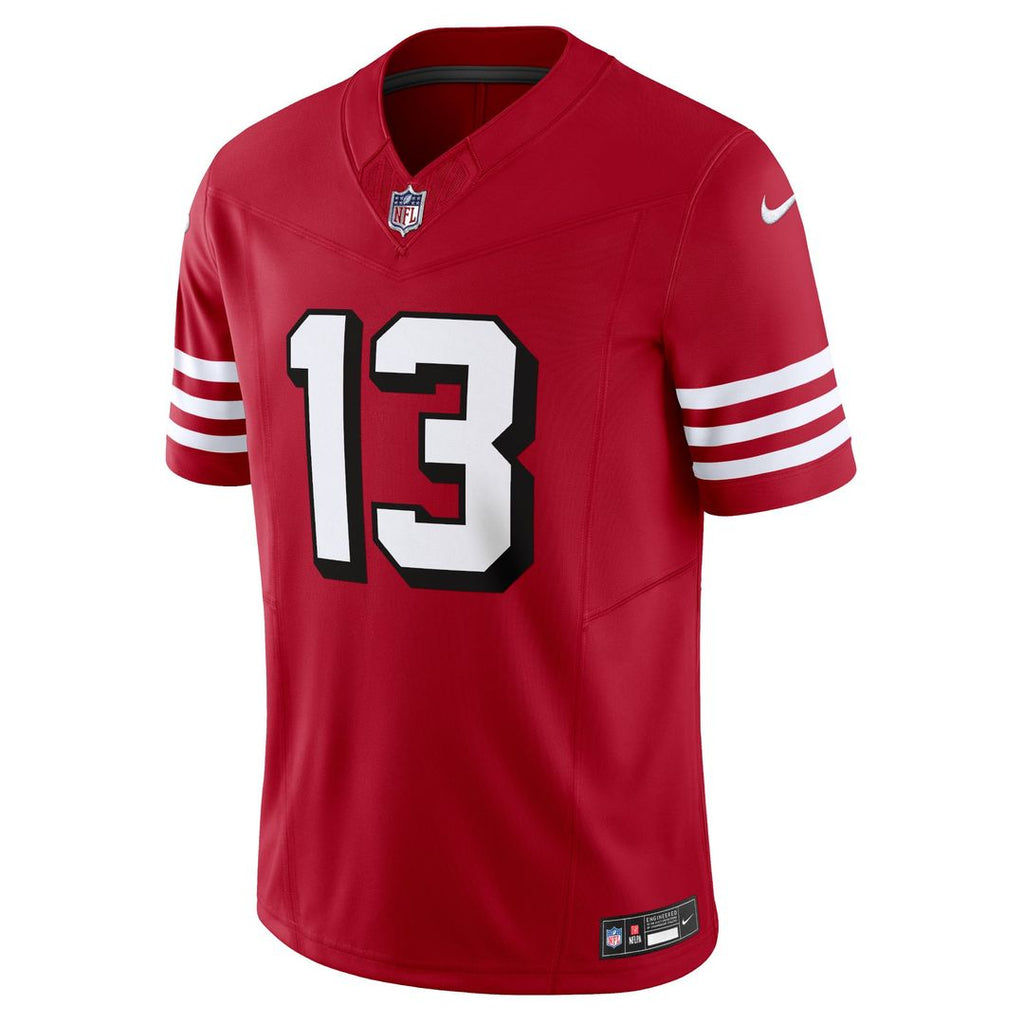 Men's San Francisco 49ers Brock Purdy White Vapor F.U.S.E.
