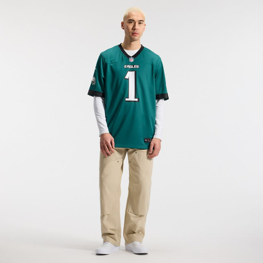 Men's Philadelphia Eagles Jalen Hurts Midnight Green Team