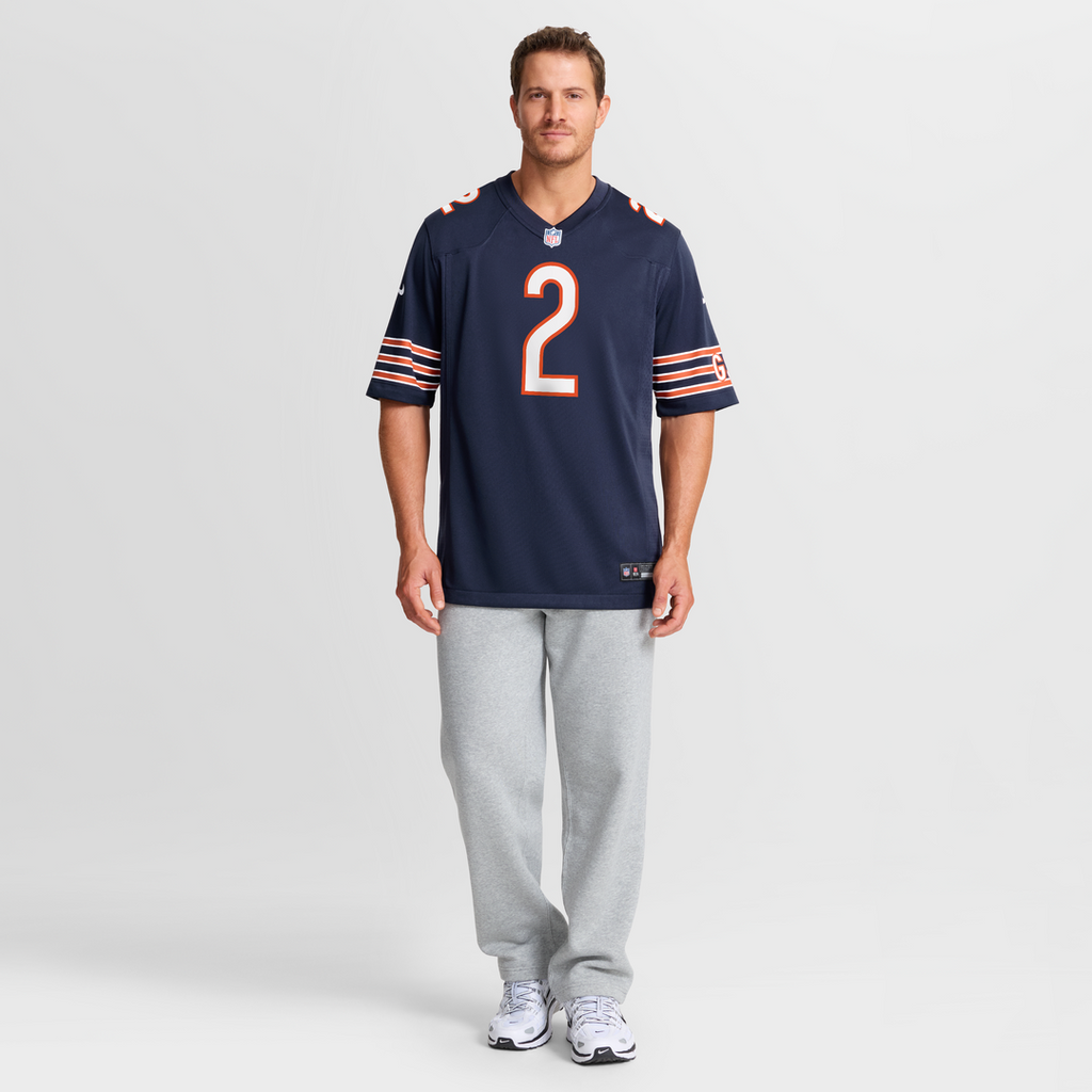 Men's Chicago Bears Coby Bryant Navy Team