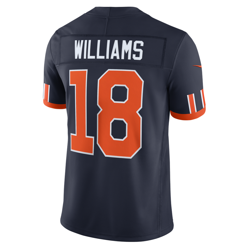 Men's Chicago Bears Caleb Williams Navy 2026 Rivalries Collection Stitched