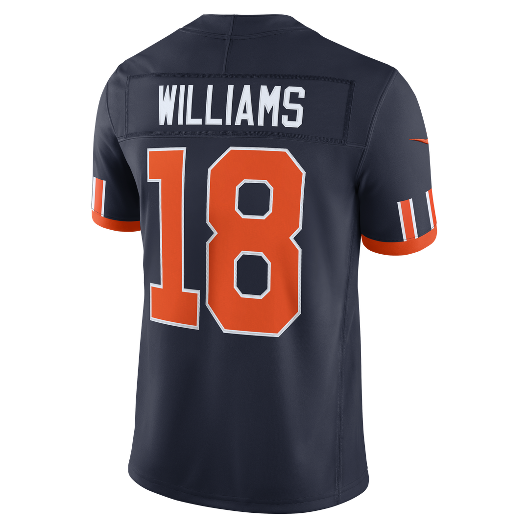Men's Chicago Bears Caleb Williams Navy 2026 Rivalries Collection Stitched