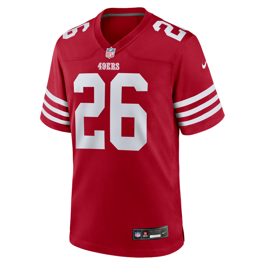 Men's San Francisco 49ers Chase Lucas Scarlet Team