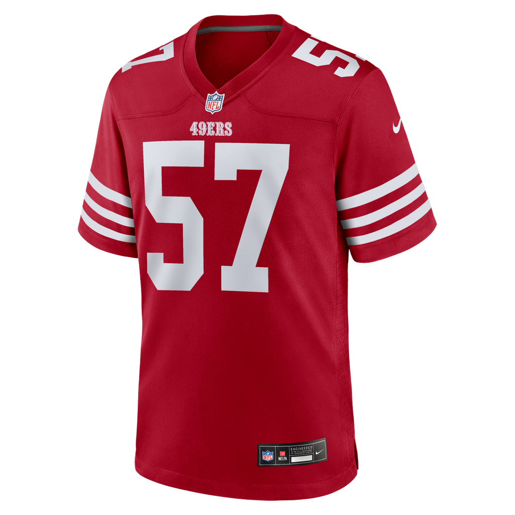 Men's San Francisco 49ers Luke Gifford Scarlet Team