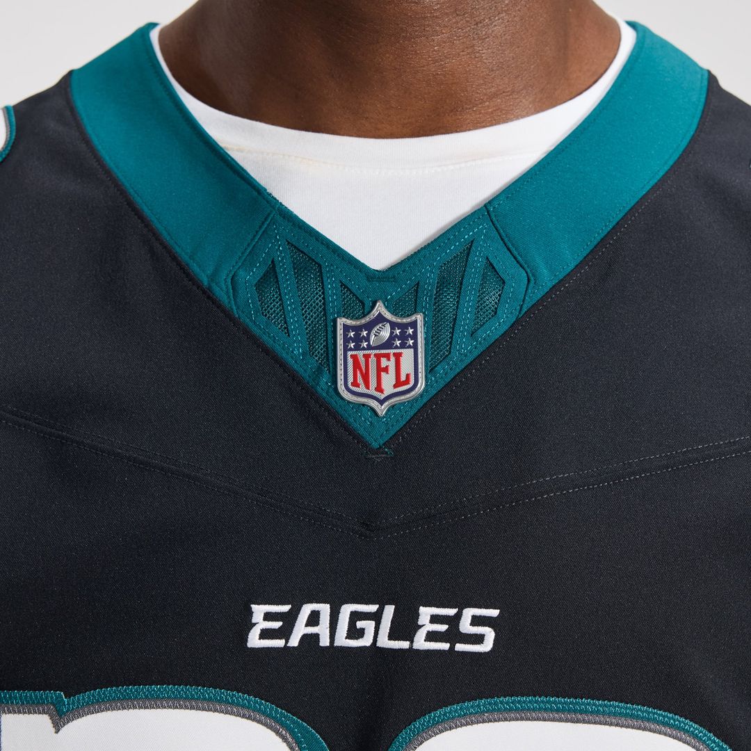 Men's Philadelphia Eagles Saquon Barkley Black Alternate Vapor F.U.S.E. Elite Jersey