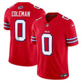 Men's Buffalo Bills Keon Coleman Red Alternate Vapor F.U.S.E.
