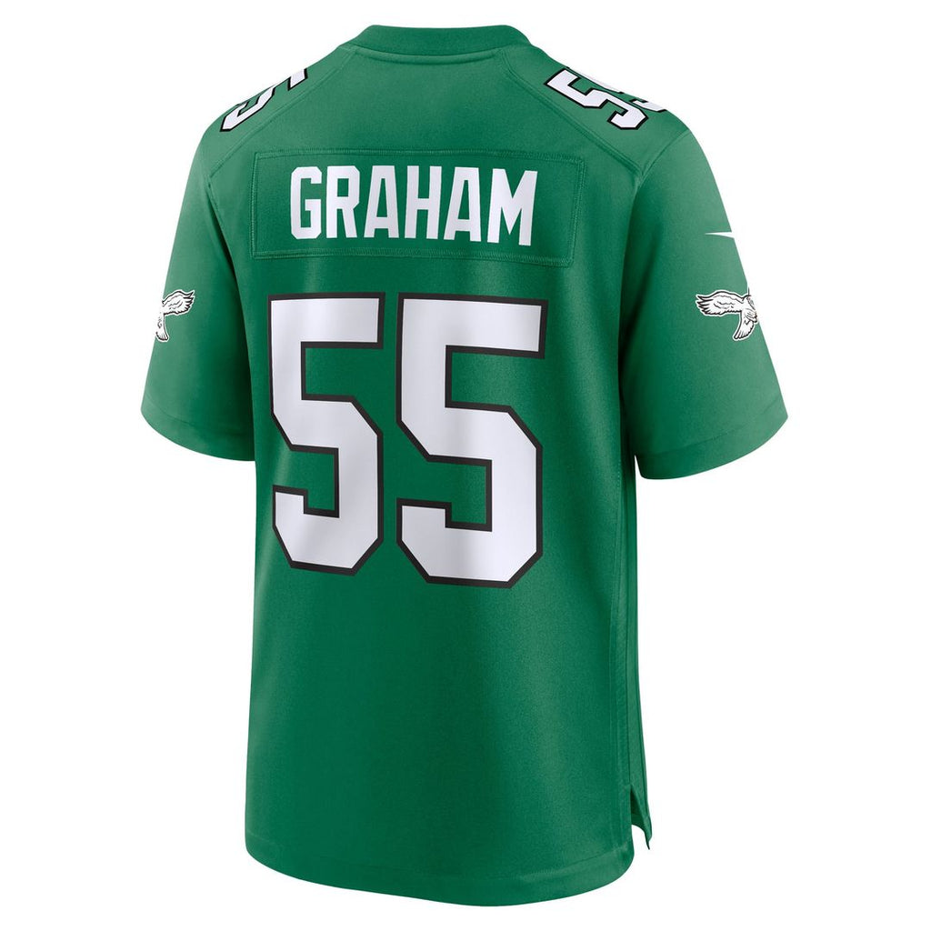 Men's Philadelphia Eagles Brandon Graham Kelly Green Alternate