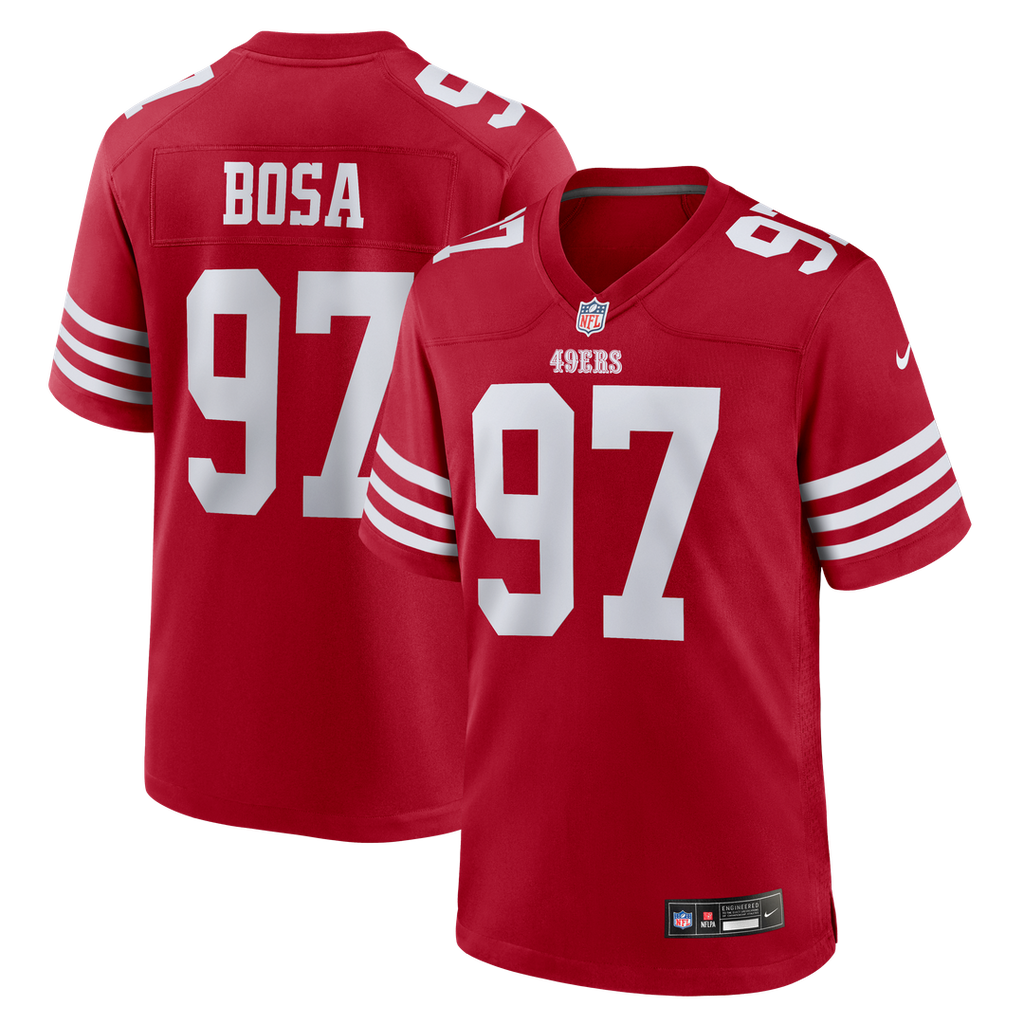 Men's San Francisco 49ers Nick Bosa White Player