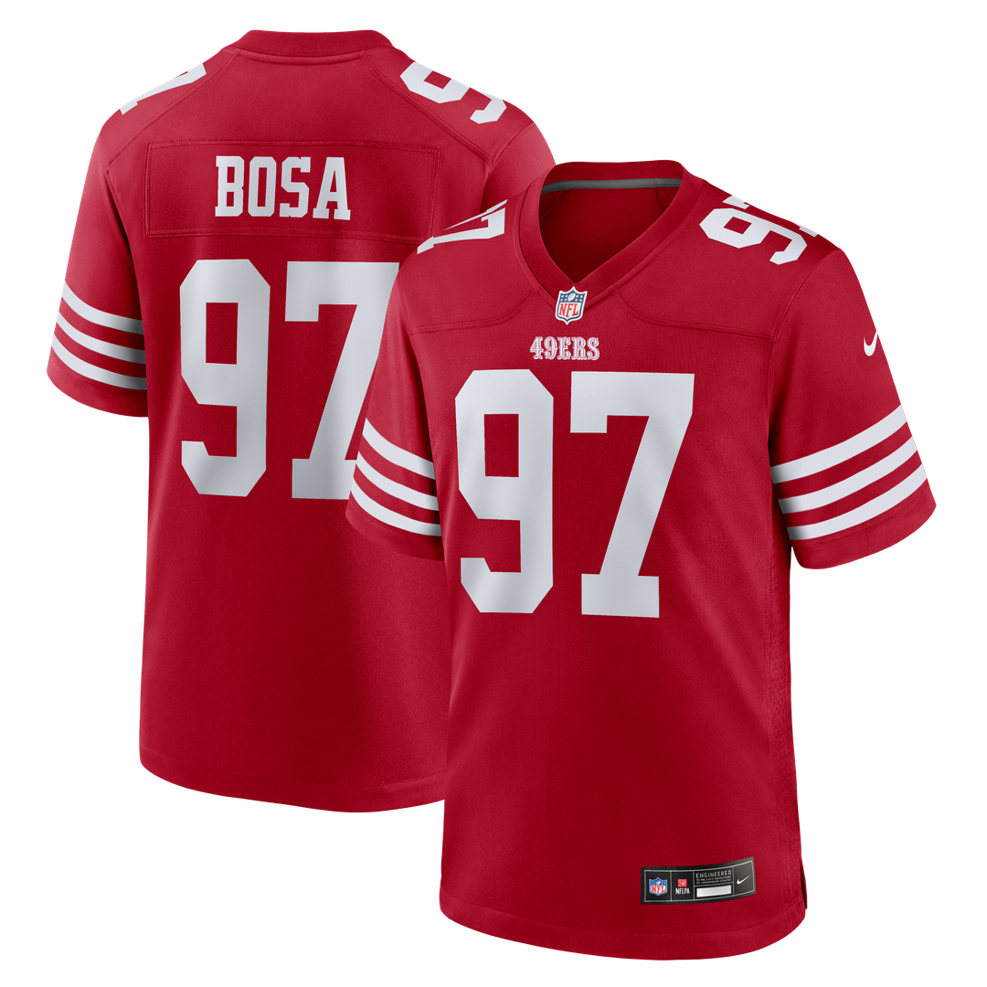 Men's San Francisco 49ers Nick Bosa White Player