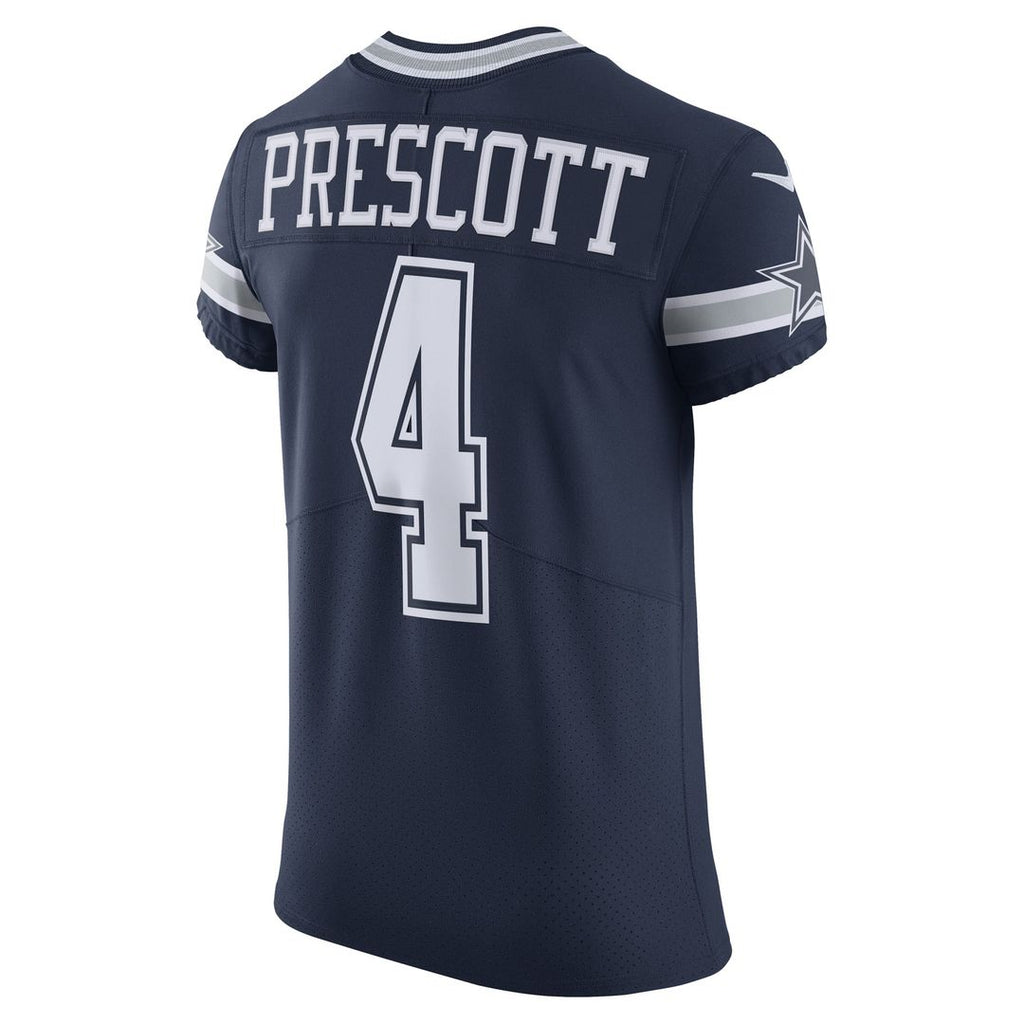 Men's Dallas Cowboys Dak Prescott Navy Vapor Elite Player Team Jersey
