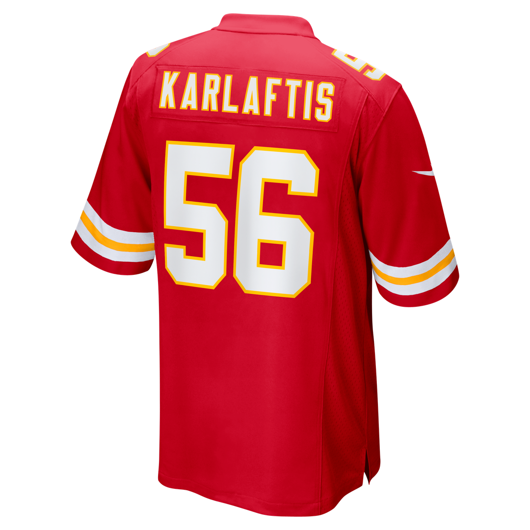 Men's Kansas City Chiefs George Karlaftis Red Player