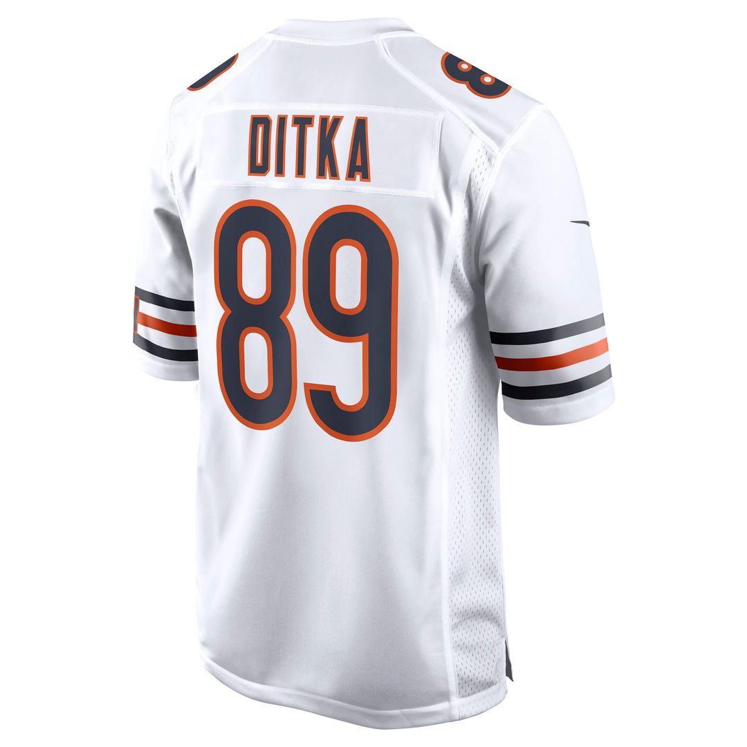 Men's Chicago Bears Mike Ditka White Retired Player