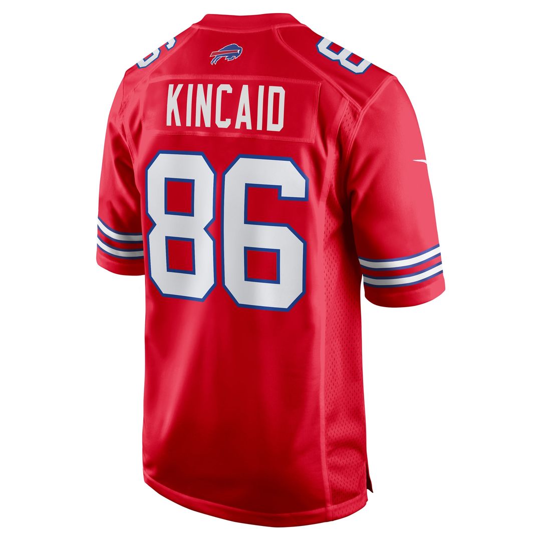 Men's Buffalo Bills Dalton Kincaid Red Alternate