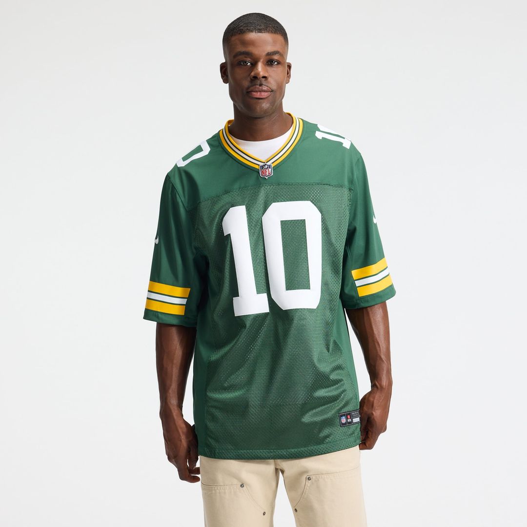 Men's Green Bay Packers Love Green Stitched Jersey