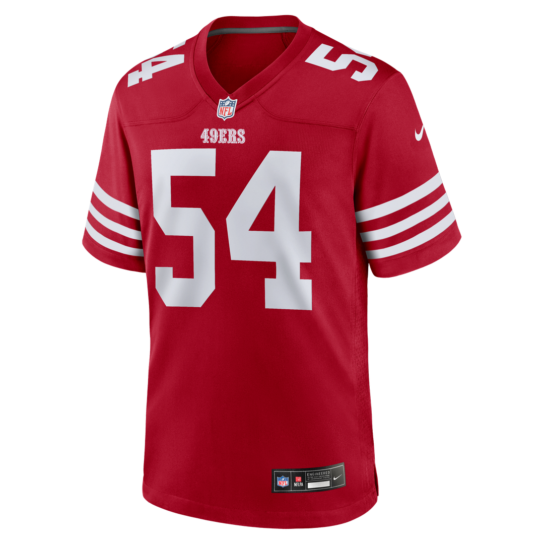 Men's San Francisco 49ers Fred Warner Scarlet Player