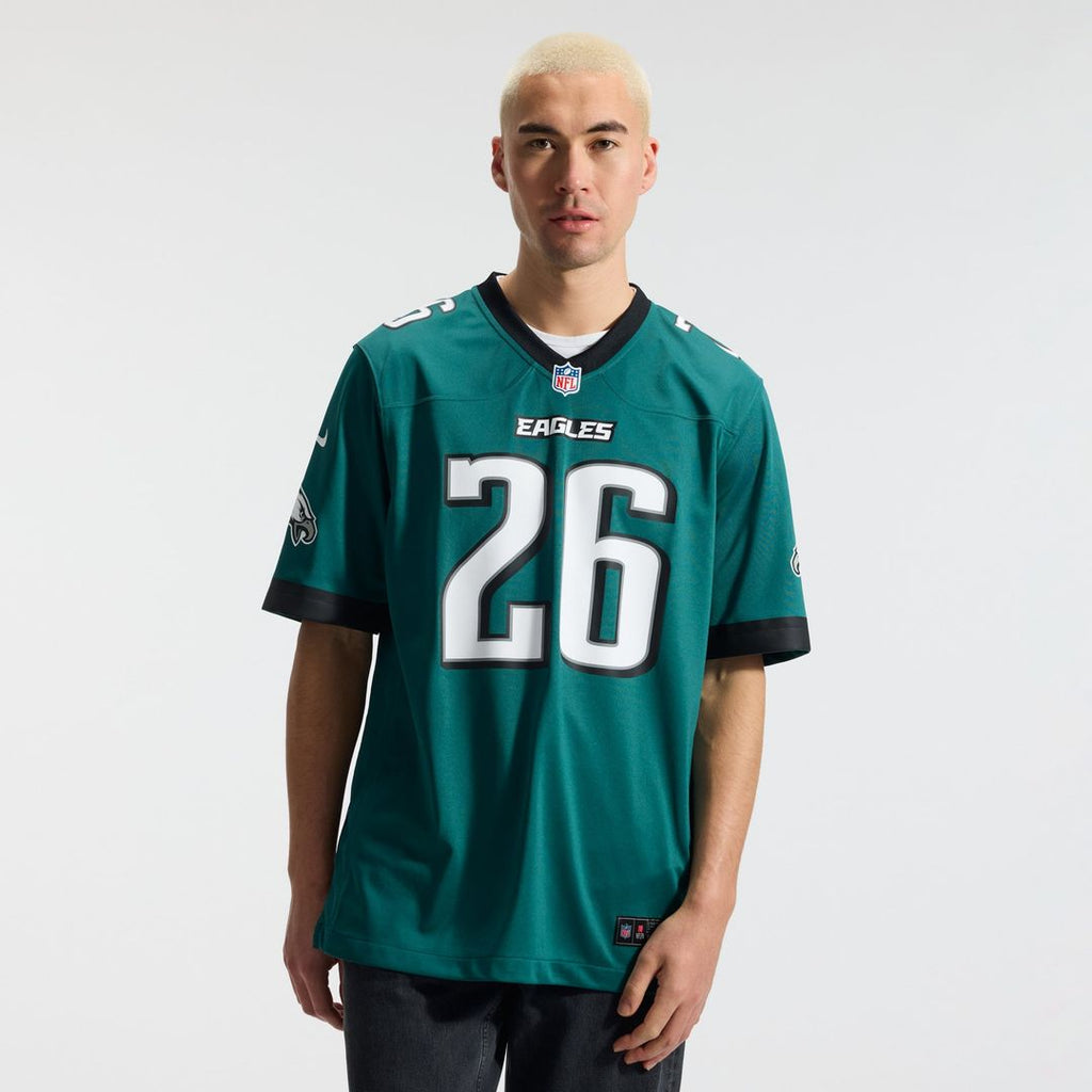 Men's Philadelphia Eagles Saquon Barkley White
