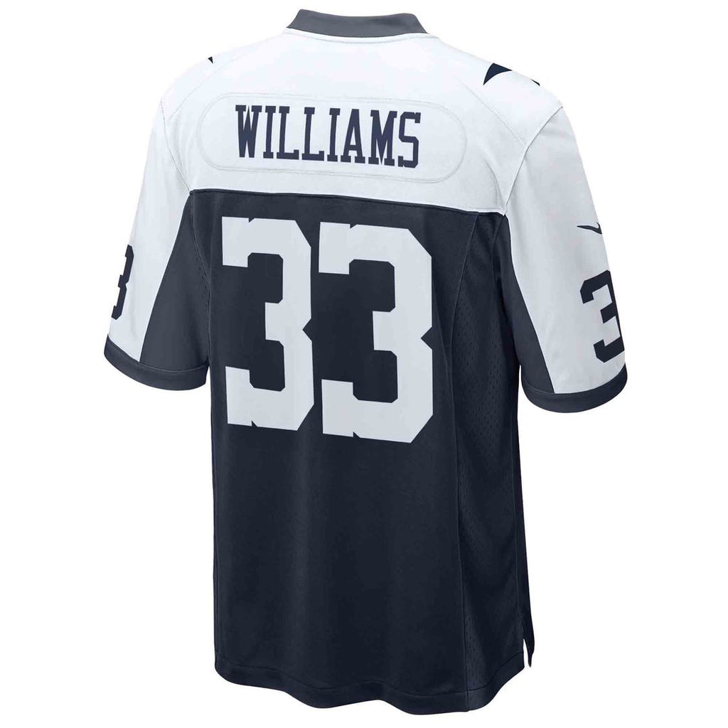 Men's Dallas Cowboys Javonte Williams Navy Alternate