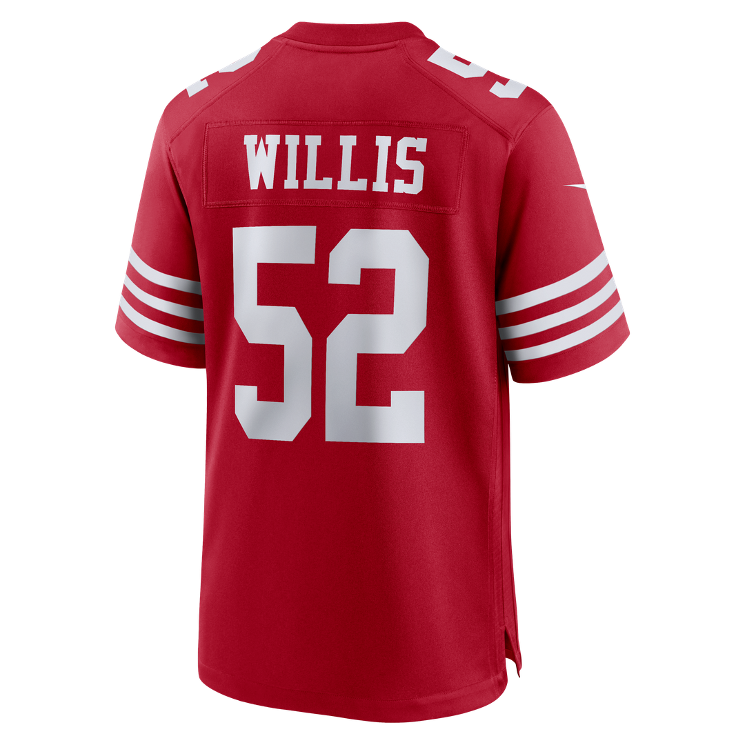 Men's San Francisco 49ers Patrick Willis Scarlet Retired Player