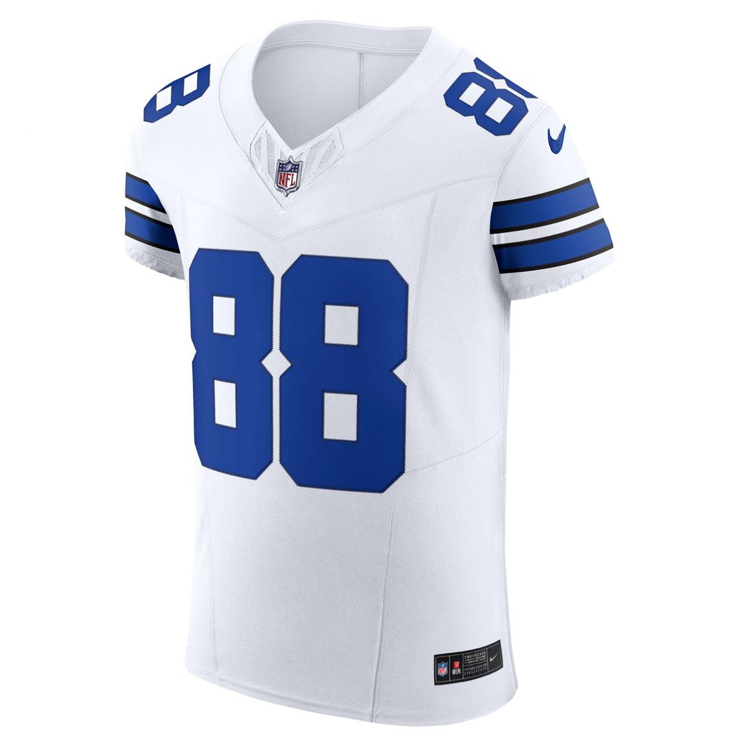 Men's Dallas Cowboys CeeDee Lamb White Vapor F.U.S.E. Elite Jersey