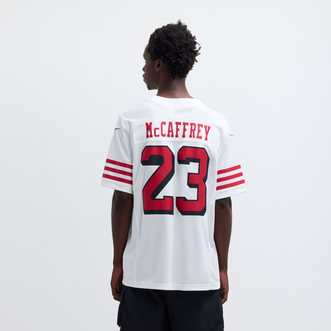 Men's San Francisco 49ers Christian McCaffrey Scarlet Vapor F.U.S.E.