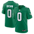 Men's Philadelphia Eagles Marquise Brown Kelly Green Alternate 2