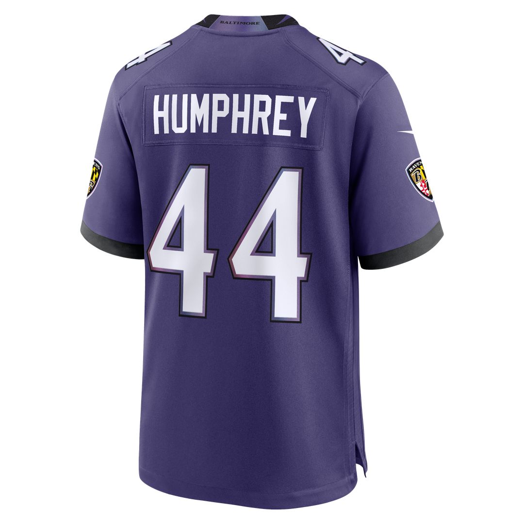 Men's Baltimore Ravens Marlon Humphrey Purple Team
