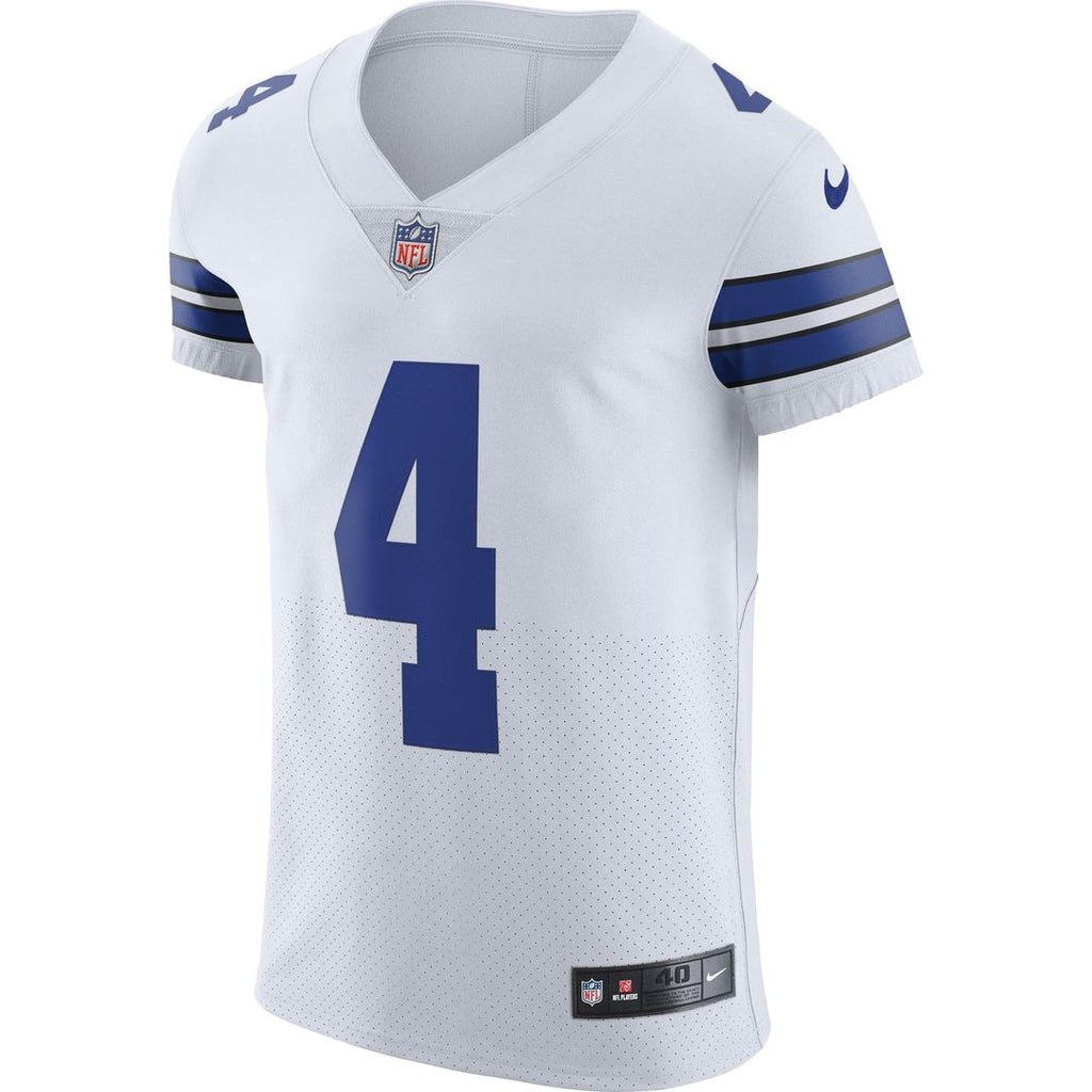Men's Dallas Cowboys Dak Prescott White Vapor Elite Player Jersey