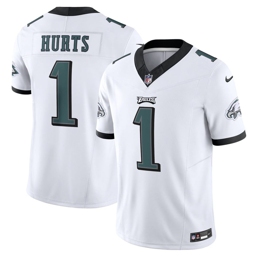 Men's Philadelphia Eagles Jalen Hurts White Vapor F.U.S.E.