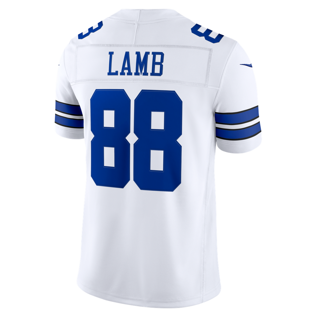 Men's Dallas Cowboys CeeDee Lamb White Vapor F.U.S.E. Stitched