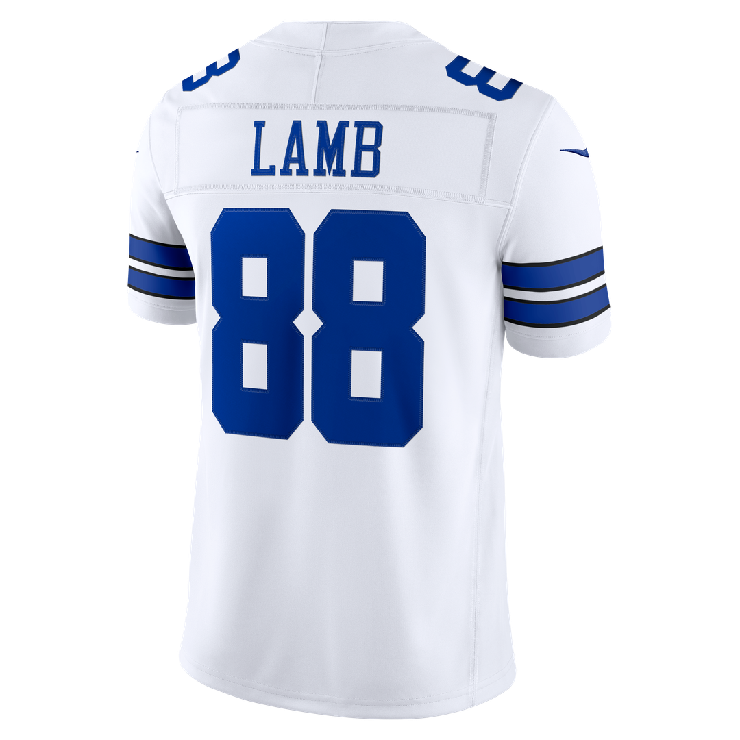 Men's Dallas Cowboys CeeDee Lamb White Vapor F.U.S.E. Stitched