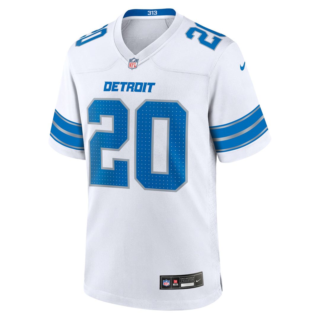 Men's Detroit Lions Barry Sanders Blue Retired Player