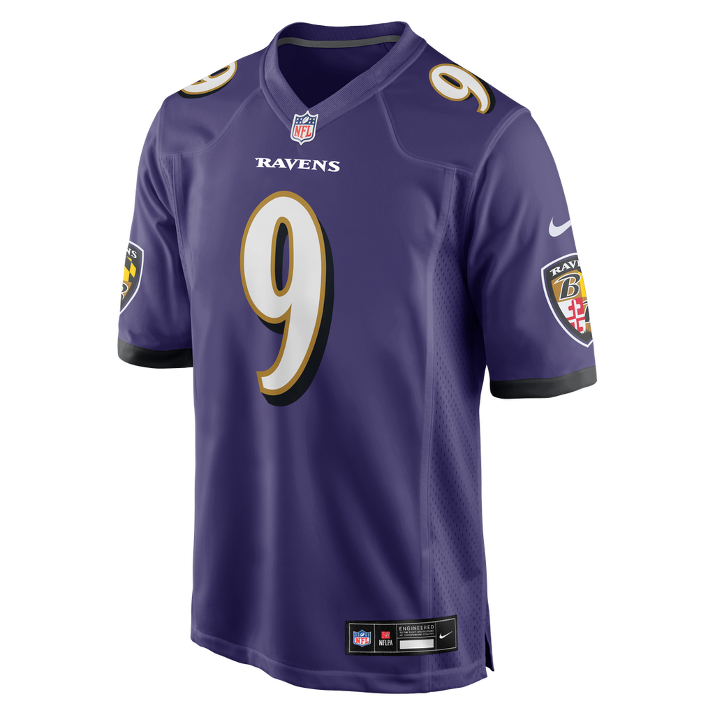 Men's Baltimore Ravens Steve McNair Purple Game Retired Player Jersey