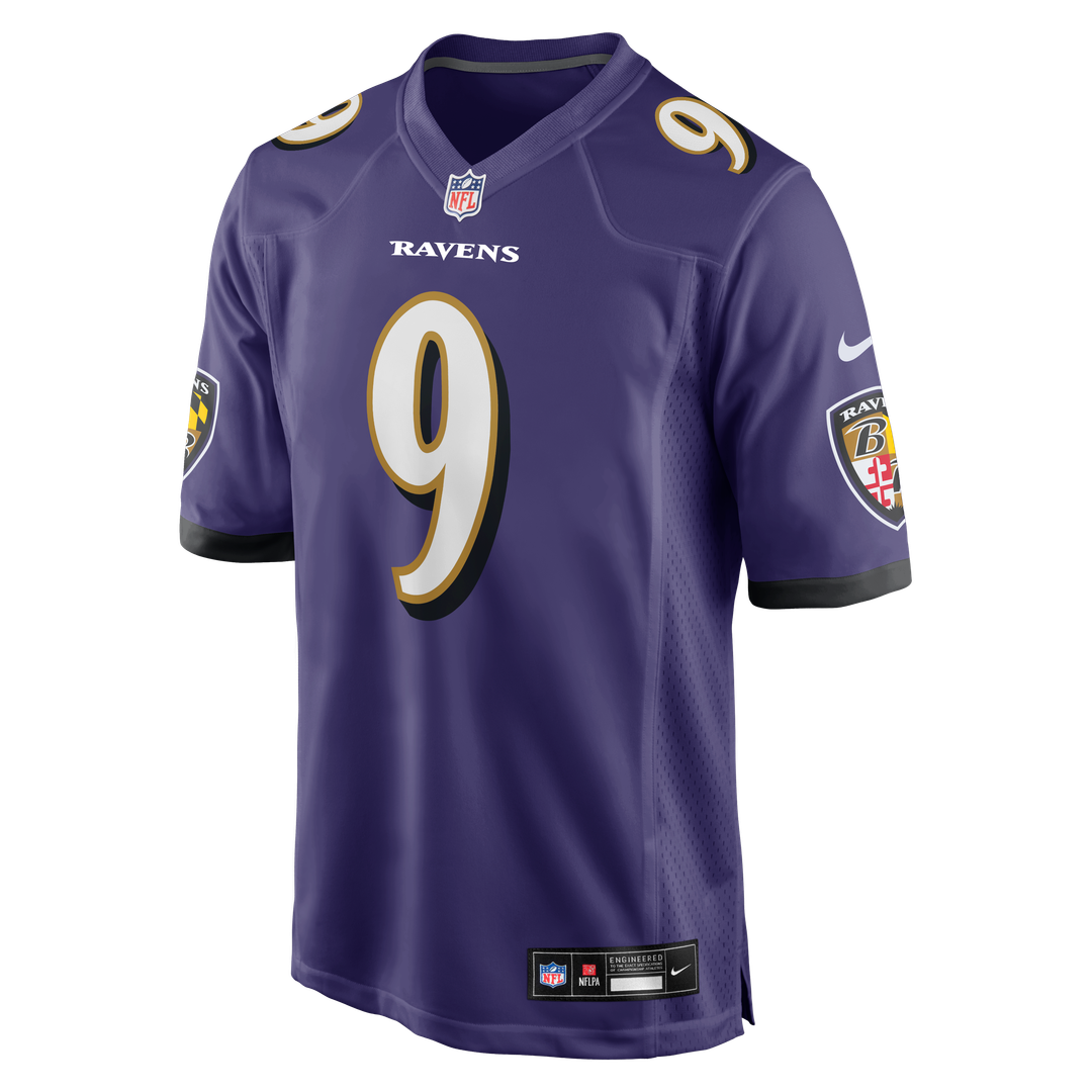 Men's Baltimore Ravens Steve McNair Purple Game Retired Player Jersey