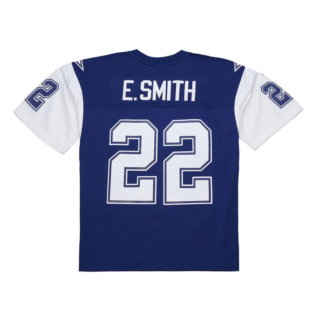 Men's Dallas Cowboys Emmitt Smith Navy 1995 Legacy Replica Jersey