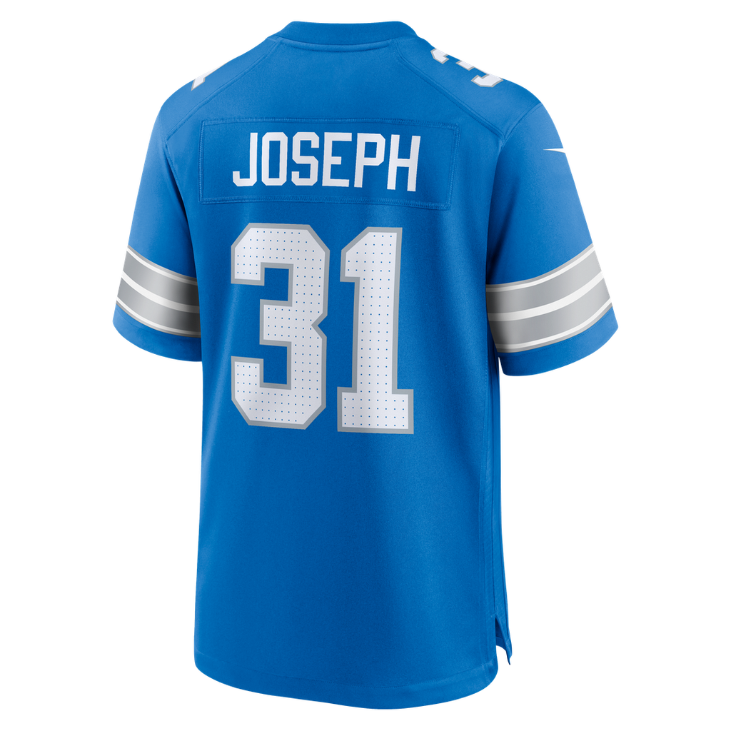 Men's Detroit Lions Kerby Joseph Black Alternate