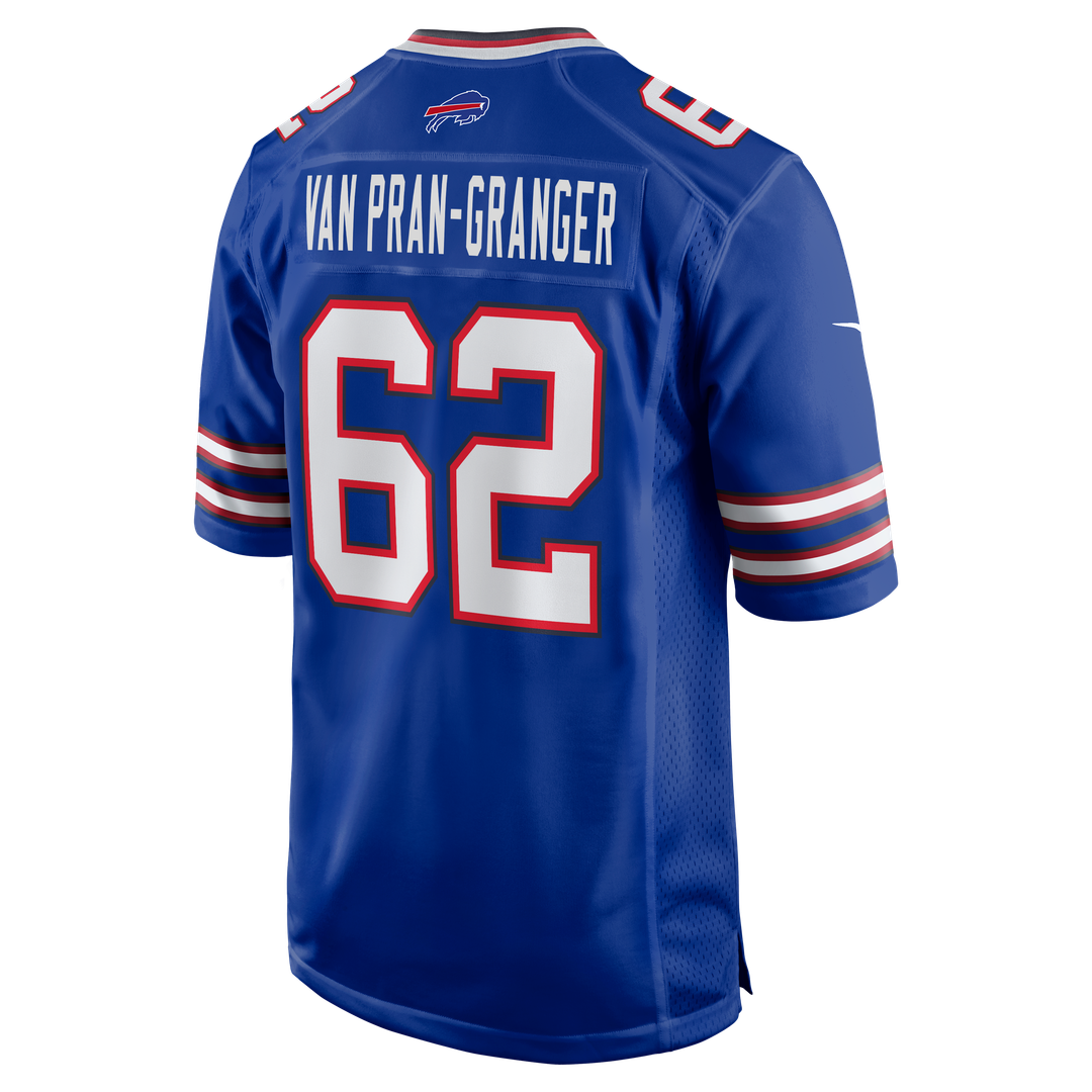 Men's Buffalo Bills Sedrick Van Pran-Granger Royal