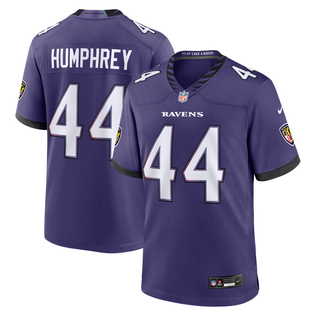 Men's Baltimore Ravens Marlon Humphrey Black Alternate