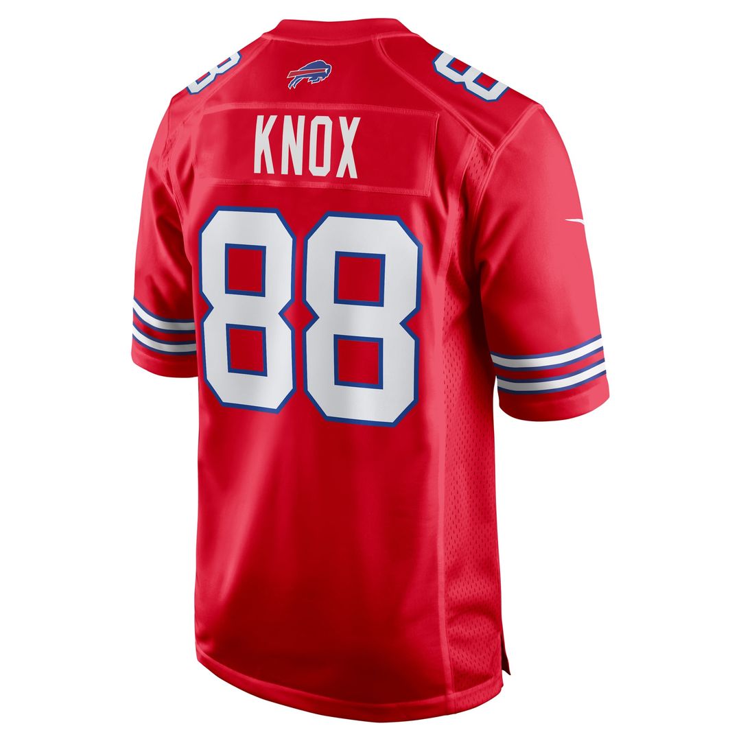 Men's Buffalo Bills Dawson Knox Red Alternate