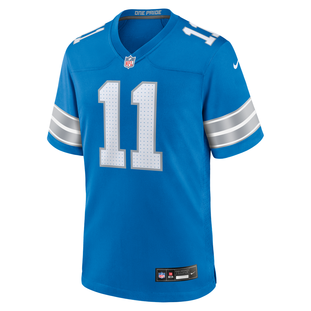 Men's Detroit Lions Damone Clark Blue Team