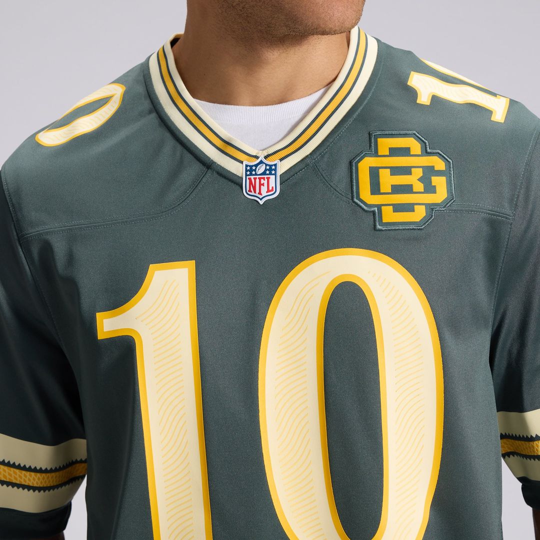 Men's Green Bay Packers Love Green 2026 Rivalries Collection Jersey