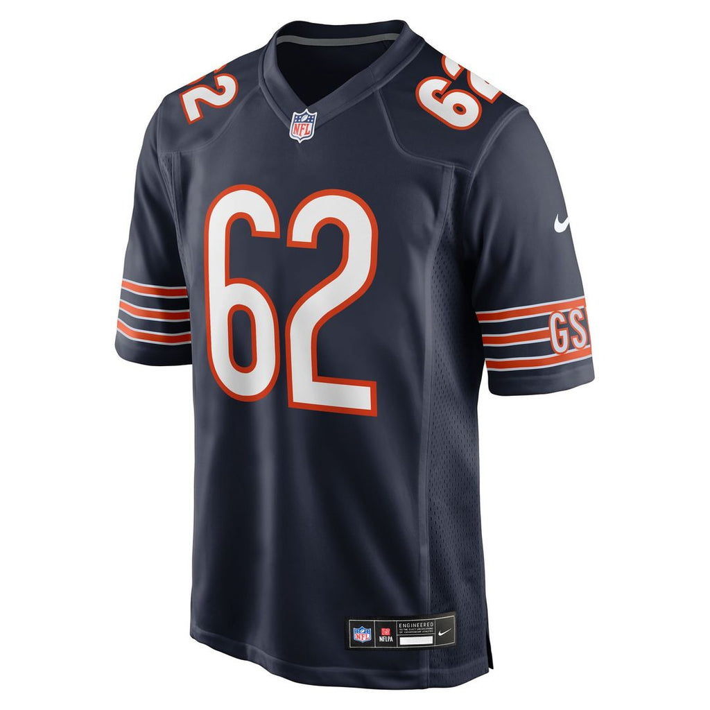 Men's Chicago Bears Joe Thuney Navy Team