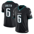 Men's Philadelphia Eagles DeVonta Smith Black Alternate Vapor F.U.S.E. Stitched