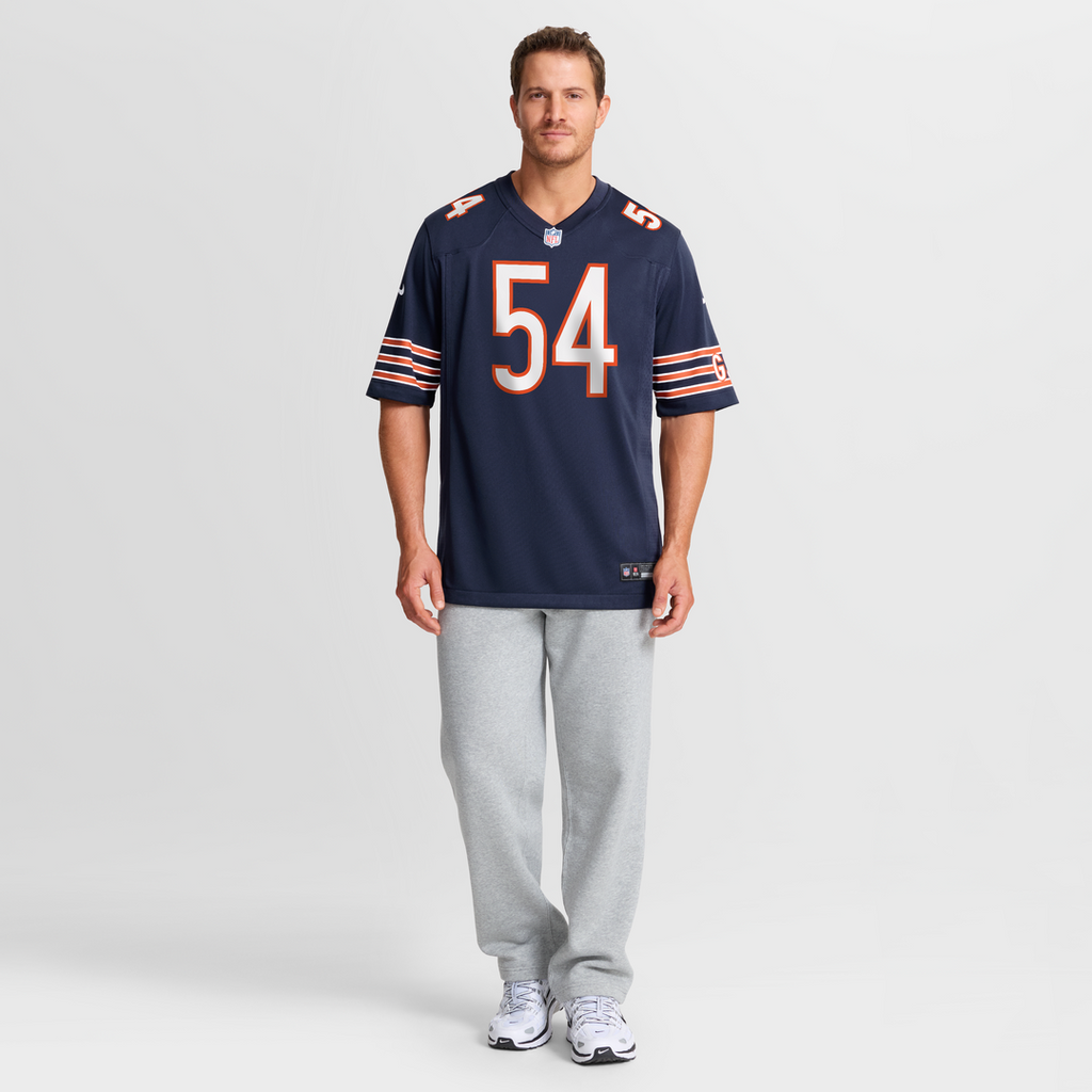 Men's Chicago Bears Brian Urlacher White Retired Player
