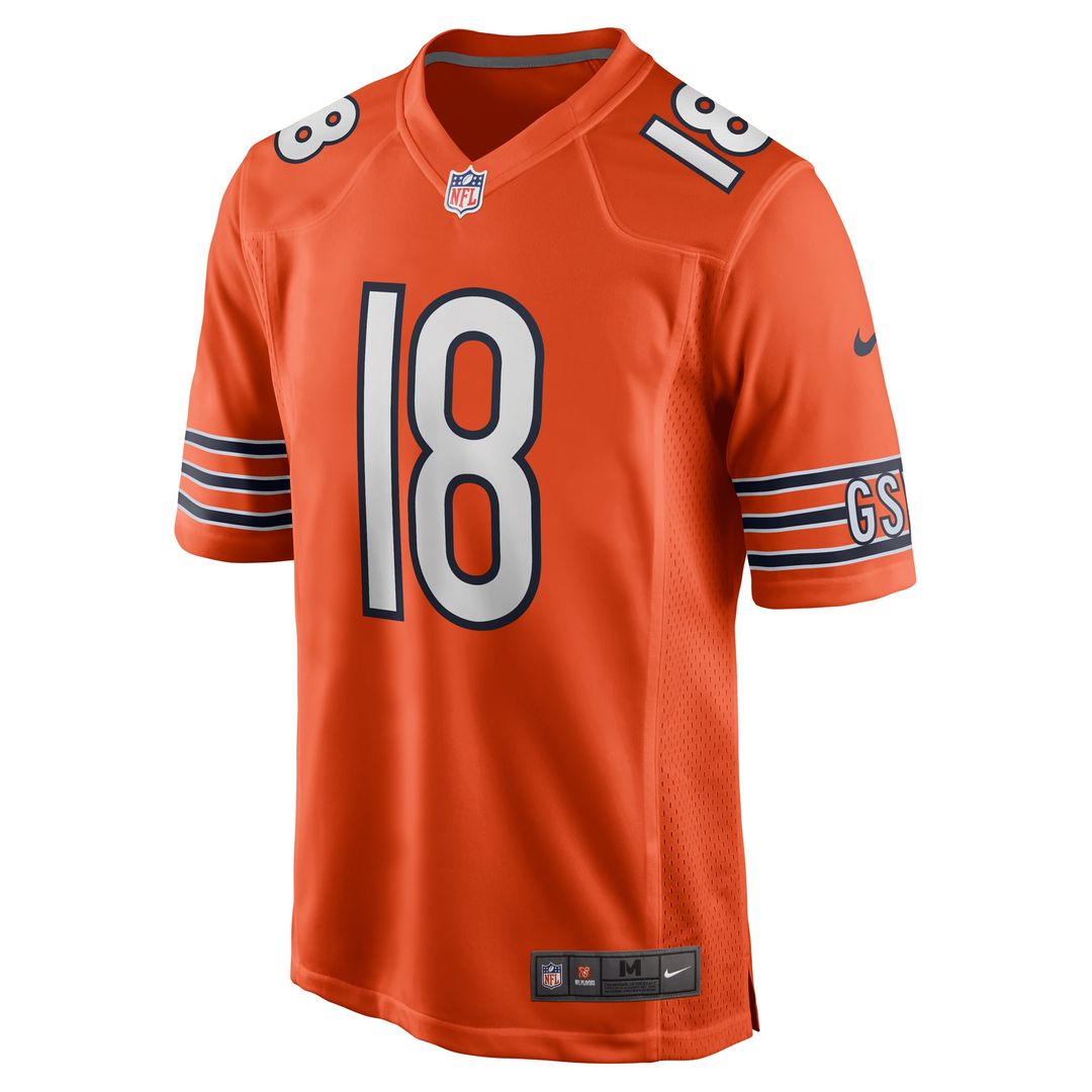 Men's Chicago Bears Caleb Williams White First Round Pick Player
